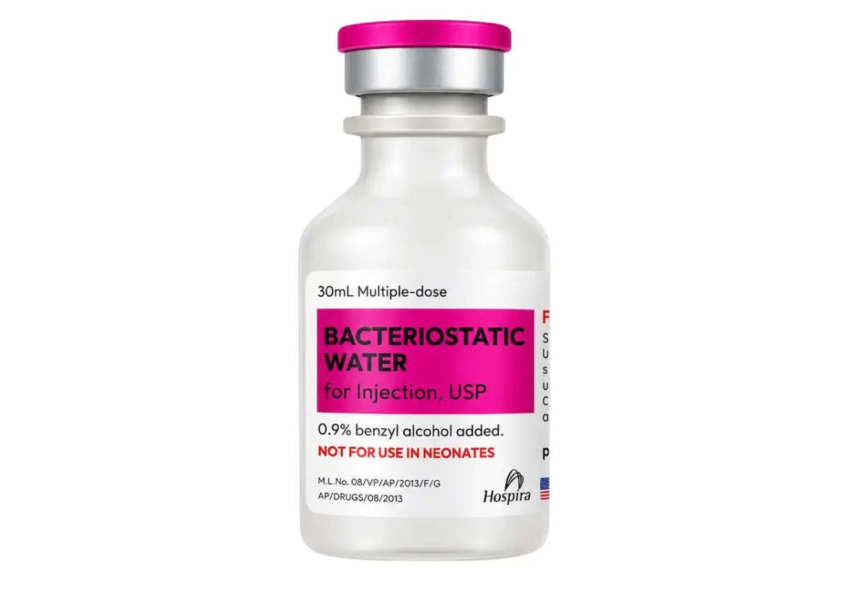 Bacteriostatic Water from Hospira Bacteriostatic Water