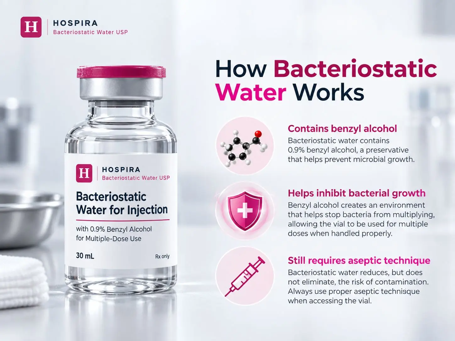 How Does Bacteriostatic Water Work