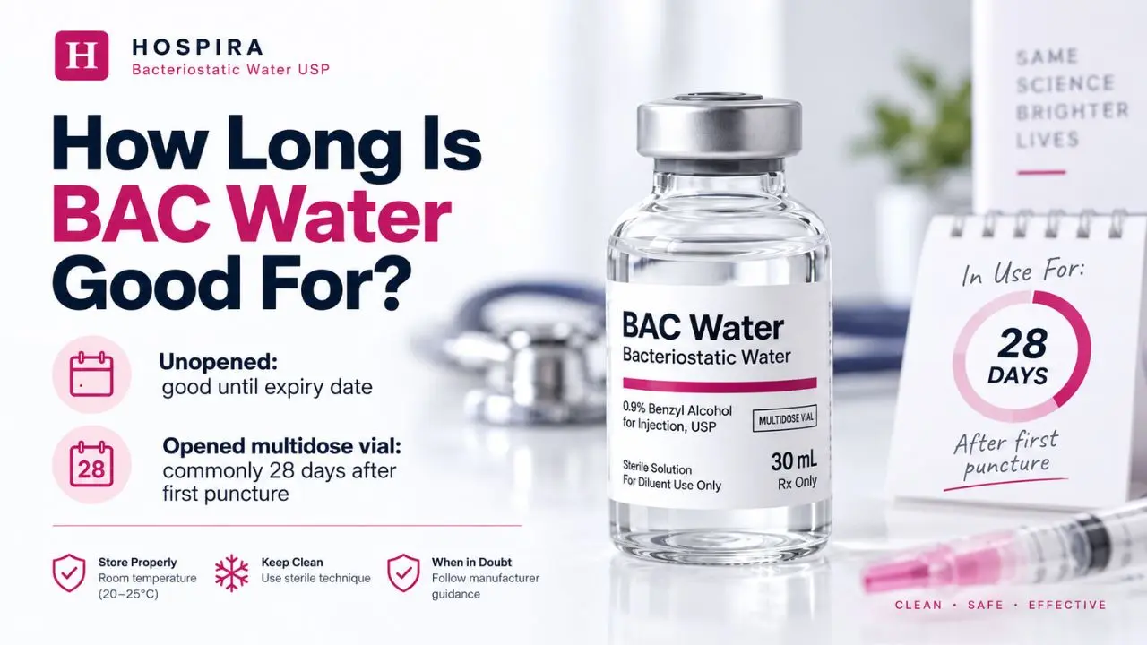 How Long Is BAC Water Good For