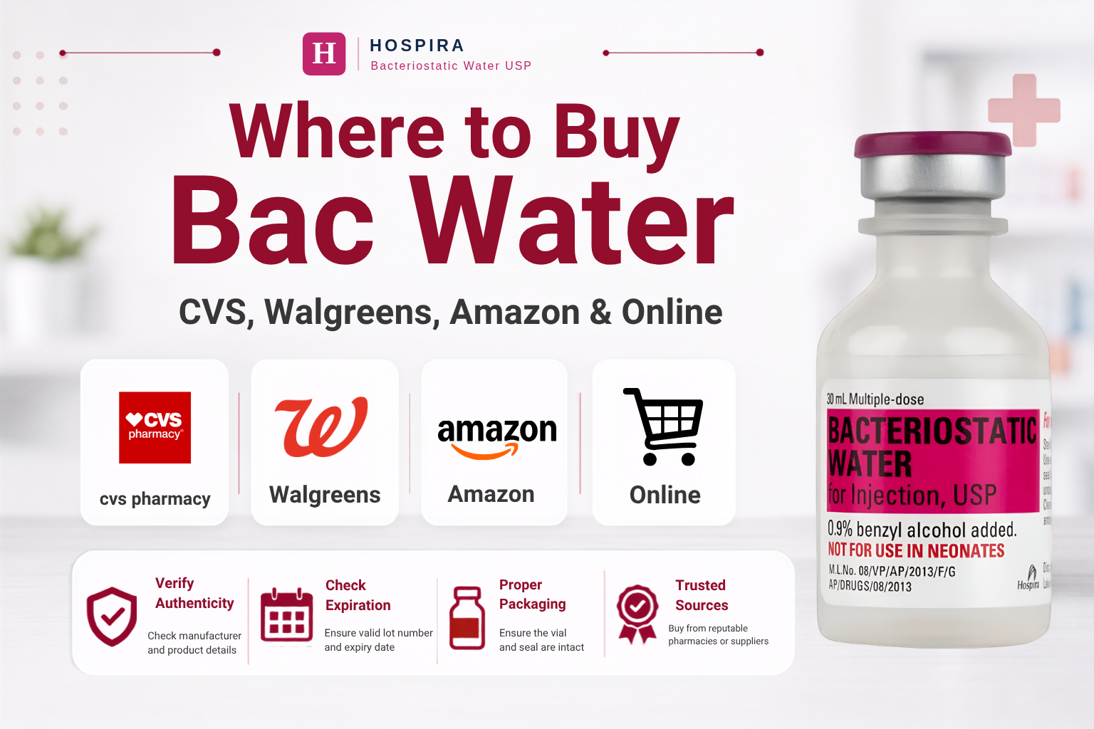 Where to Buy Bac Water